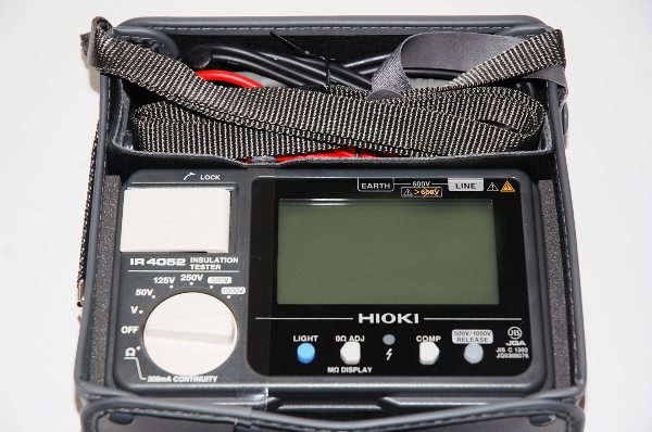 大田区から新品 HIOKI 絶縁抵抗計 IR4052-10 計測器を買取させて頂きました！