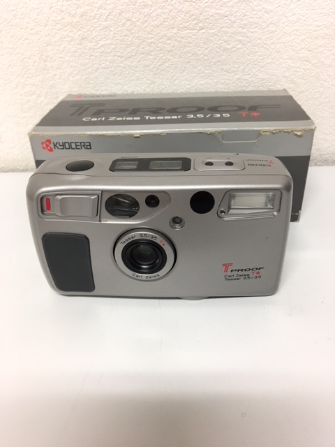 板橋区から京セラ Tプルーフ Carl Zeiss Tessar 3.5/35 T フィルムカメラを高価買取させて頂きました！