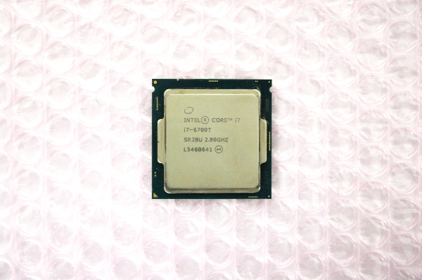 港区からINTEL インテル CPU Core i7-6700T LGA1151 2.80GHzを高価買取させて頂きました！
