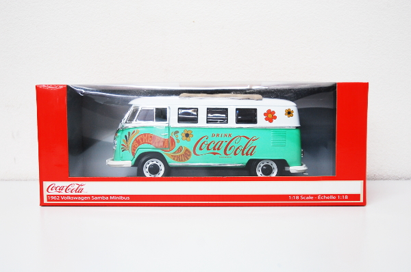 江東区からMotor City Classics Coca-Cola コカコーラ 1962 Volkswagen Samba Minibus を高価買取させて頂きました！
