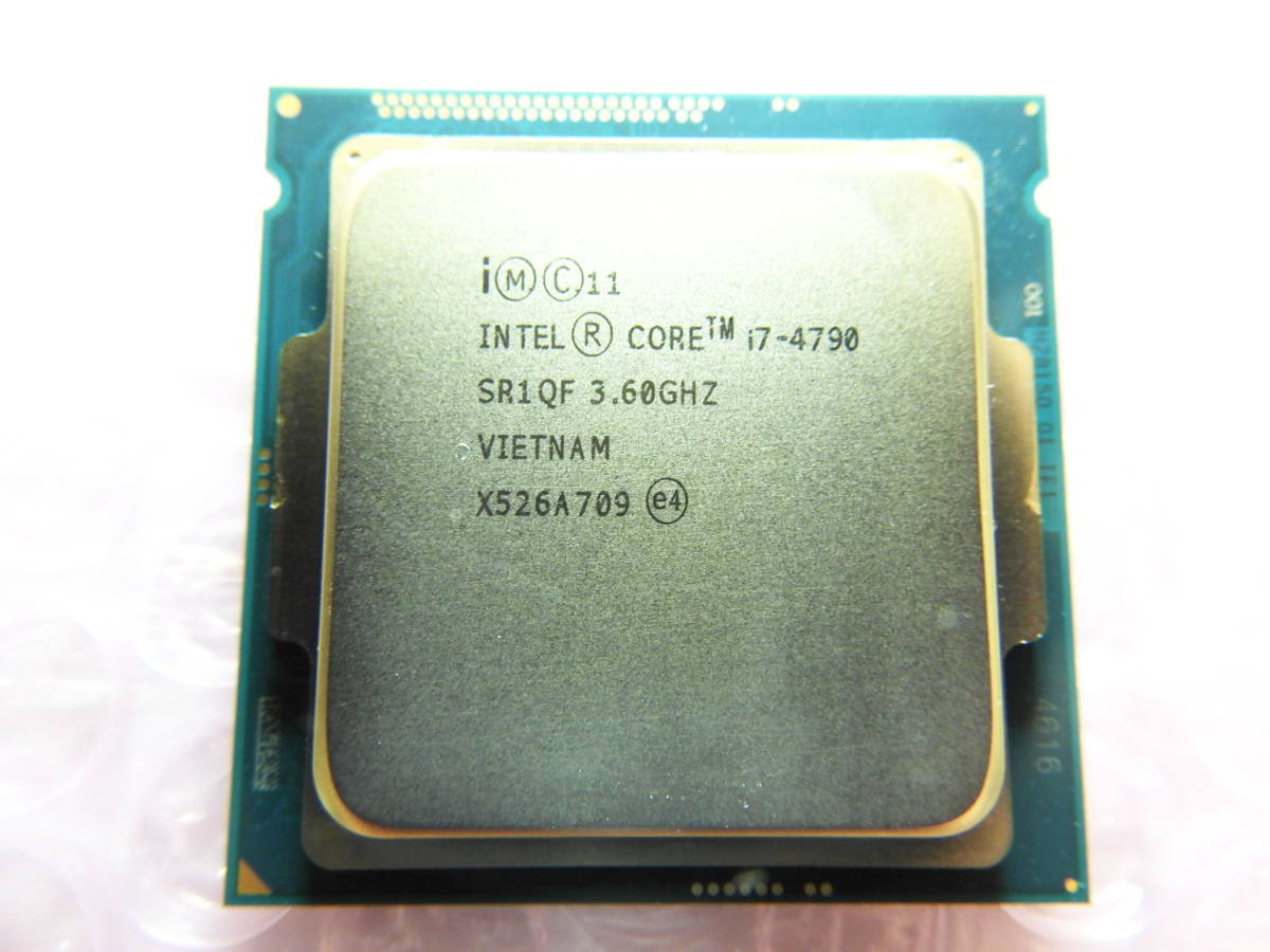 北区からINTEL CPU Core i7 4790 LGA1150 3.6GHzを高価買取させて頂きました！