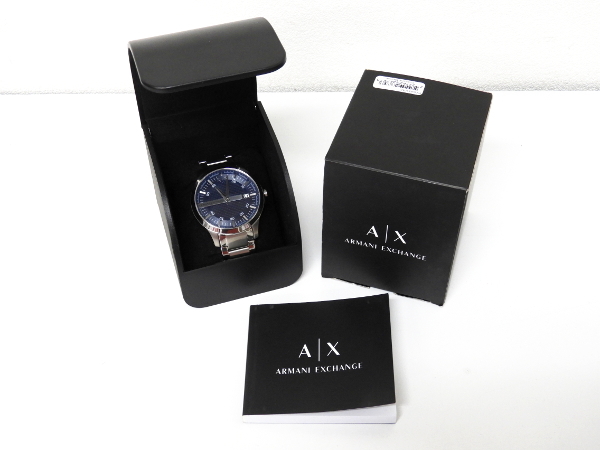 台東区からARMANI EXCHANGE アルマーニ エクスチェンジ AX2132 クォーツ メンズ 腕時計を高価買取せて頂きました！