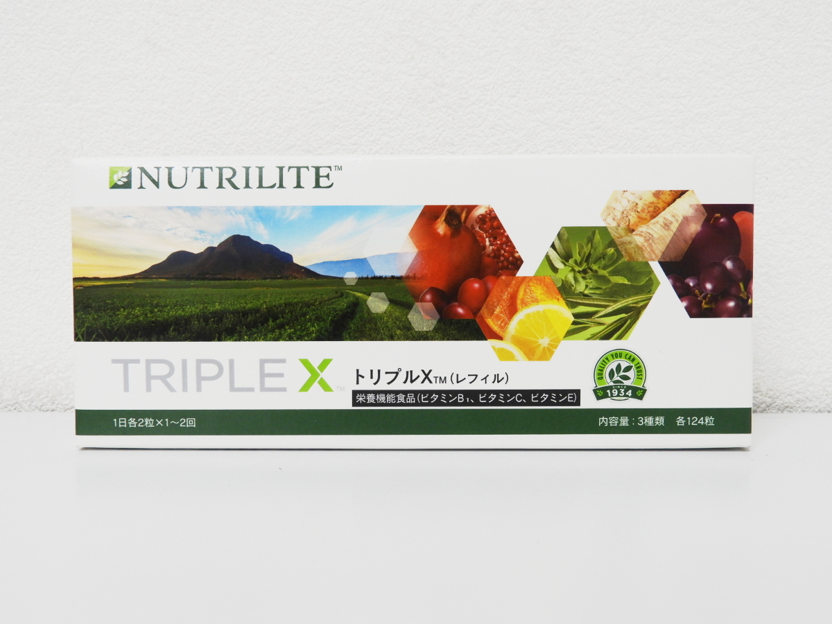 浦安市からAmwayアムウェイ NUTRILITE ニュートリライト トリプルX (レフィル)を高価買取させて頂きました！