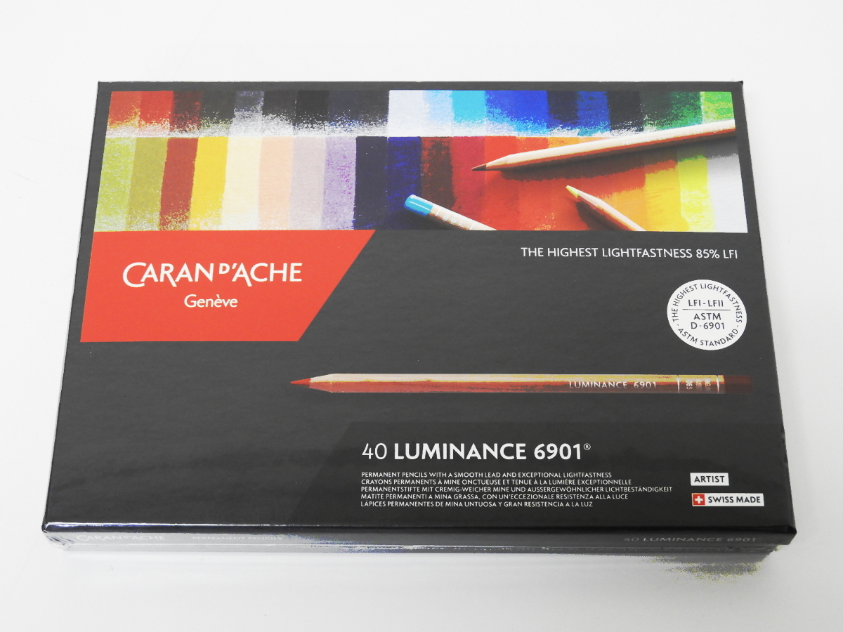 墨田区からCARANDACHE カランダッシュ LUMINANCE ルミナンス 色鉛筆 40色を高価買取させて頂きました！