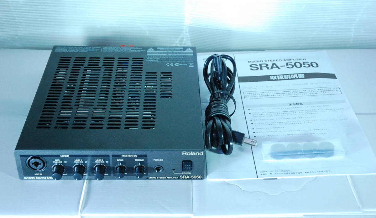 荒川区からローランド Roland / SRA-5050 / ミキシングパワーアンプ / プロ用デジタルアンプを高価買取させて頂きました！
