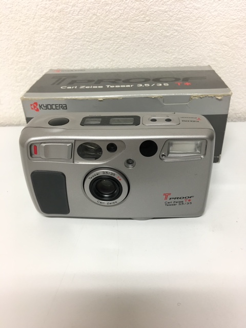 荒川区からKyocera(京セラ) T proof フィルムカメラを高価買取させて頂きました！