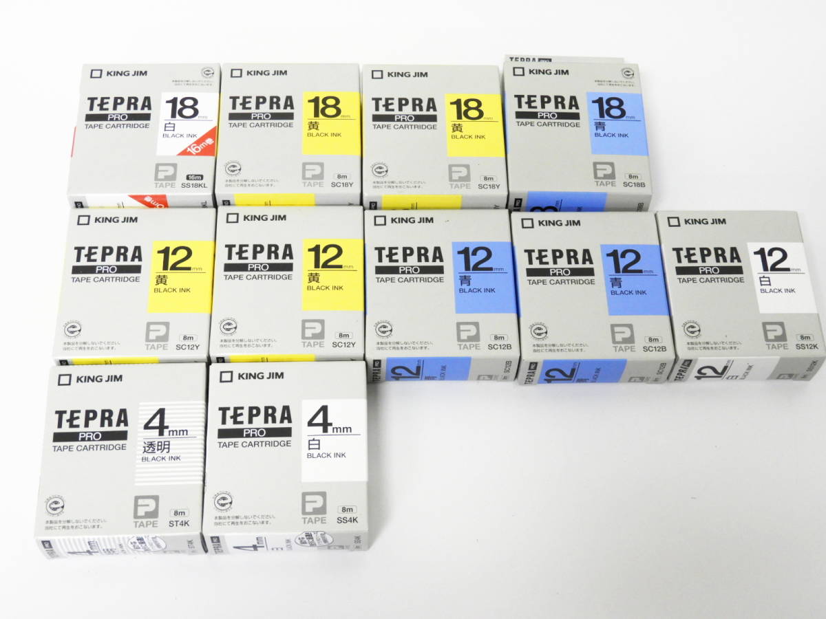 渋谷区からKING JIM TEPRA PRO テプラプロ テープカートリッジを高価買取させて頂きました！