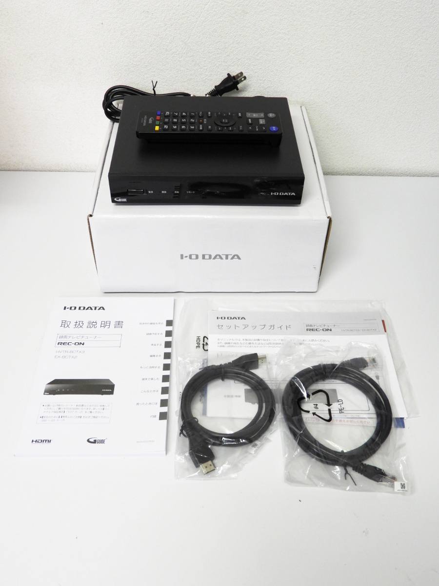 港区からIODATA アイオーデータ REC-ON EX-BCTX2 地上・BS・110度CSデジタル放送対応録画テレビチューナーを高価買取させて頂きました！