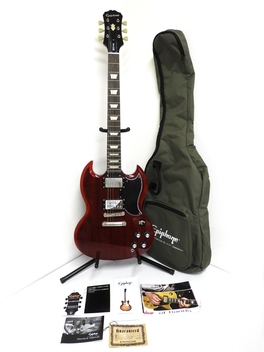 杉並区からEpiphone エピフォン エレキギター G-400 SG PRO Cherryを高価買取させて頂きました！