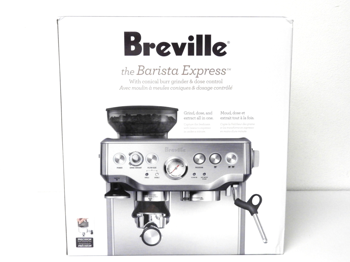 練馬区からBreville ブレビル the Barista Express バリスタエクスプレス コーヒー エスプレッソマシン BES870XL シルバーを高価買取させて頂きました！
