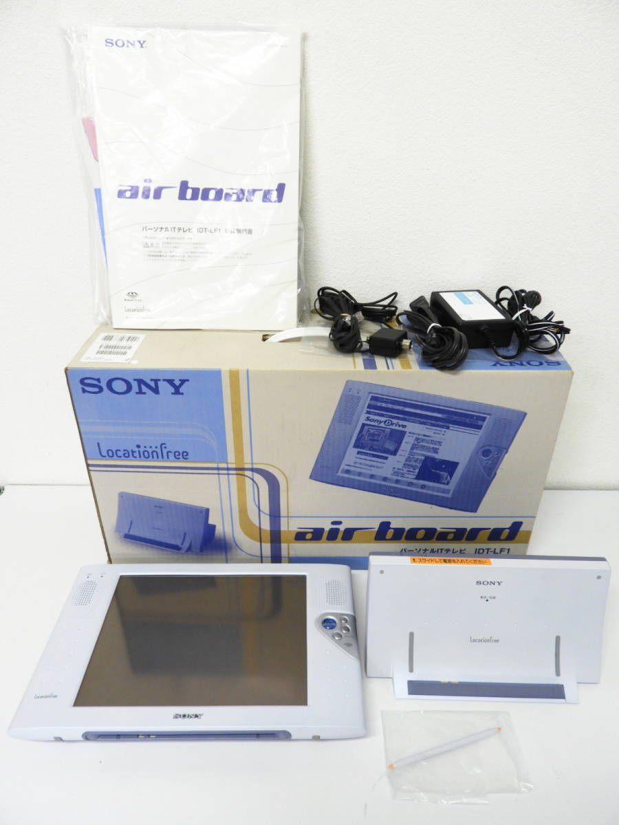 大田区からSONY ソニー パーソナルITテレビ エアボード IDT-LF1M 10.4型モニターを高価買取させて頂きました！