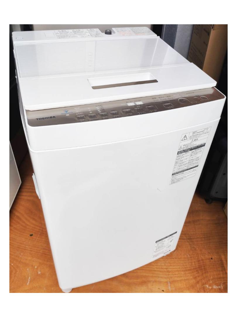 江東区から東芝 8kg 全自動洗濯機 ZABOON（ザブーン）AW-BK8D7を高価買取させて頂きました！