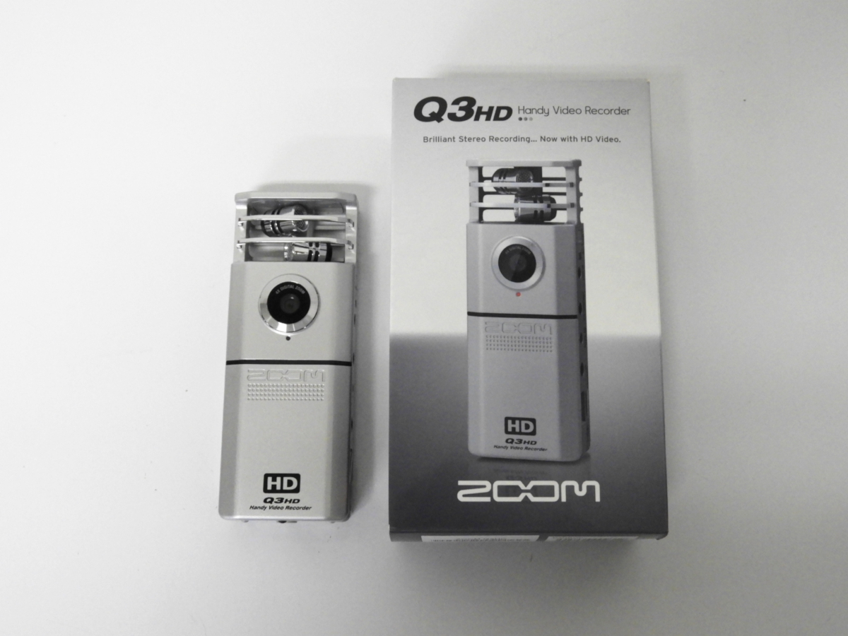 品川区からZOOM ズーム Q3HD ハンディビデオレコーダーを高価買取させて頂きました！
