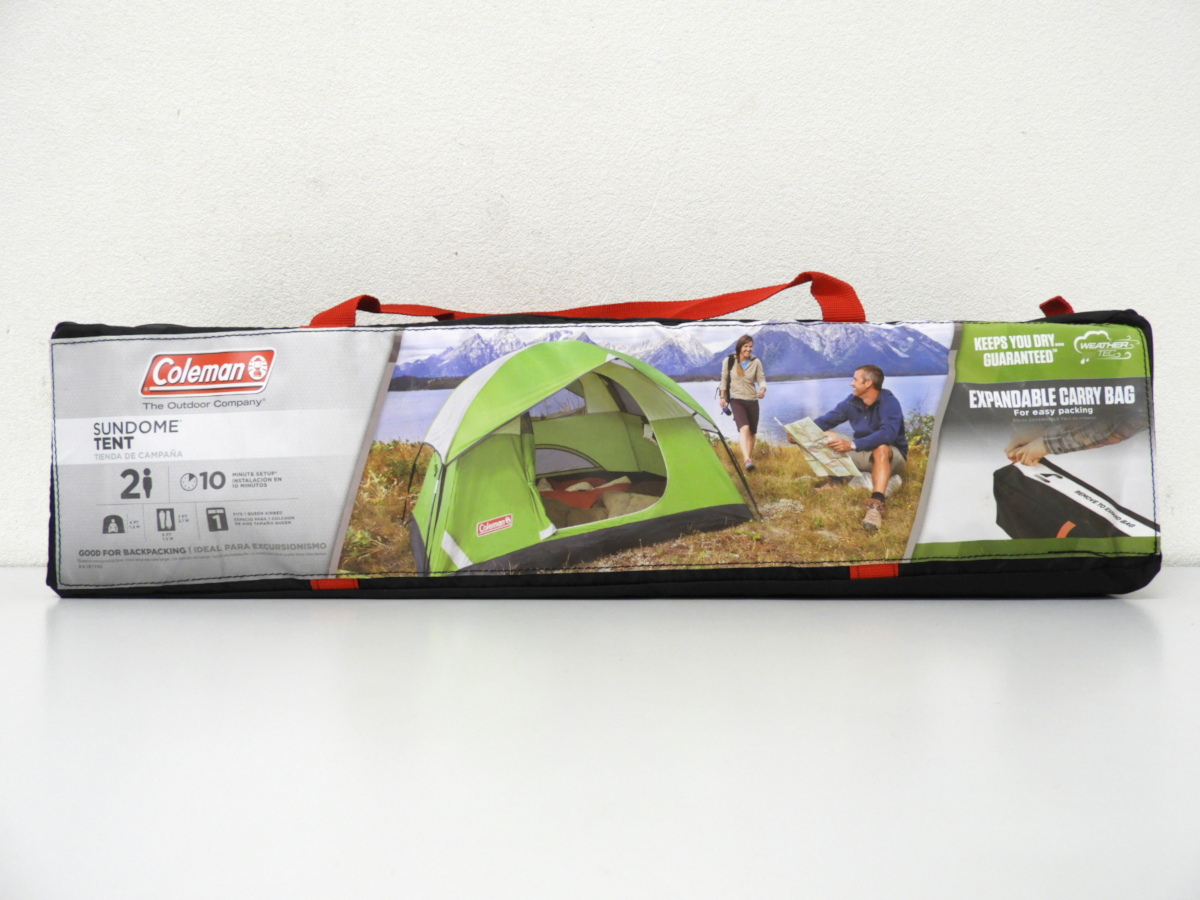 葛飾区からColeman コールマン SUNDOME TENT サンドームテント 2人用 日本未発売モデル キャンプ用品を高価買取させて頂きました！