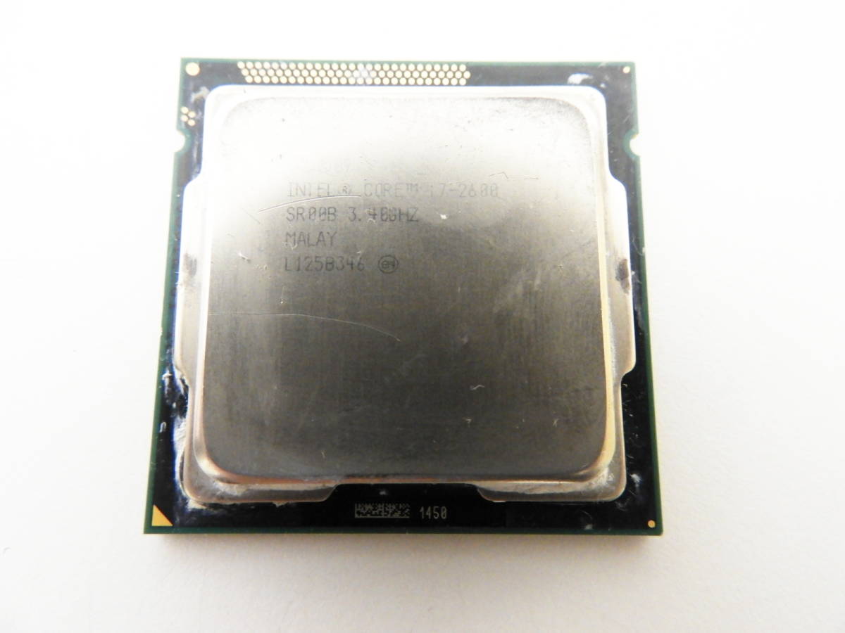 世田谷区からPCパーツ Intel Core i7 2600 SR00B 3.40GHz LGA1155を高価買取させて頂きました！
