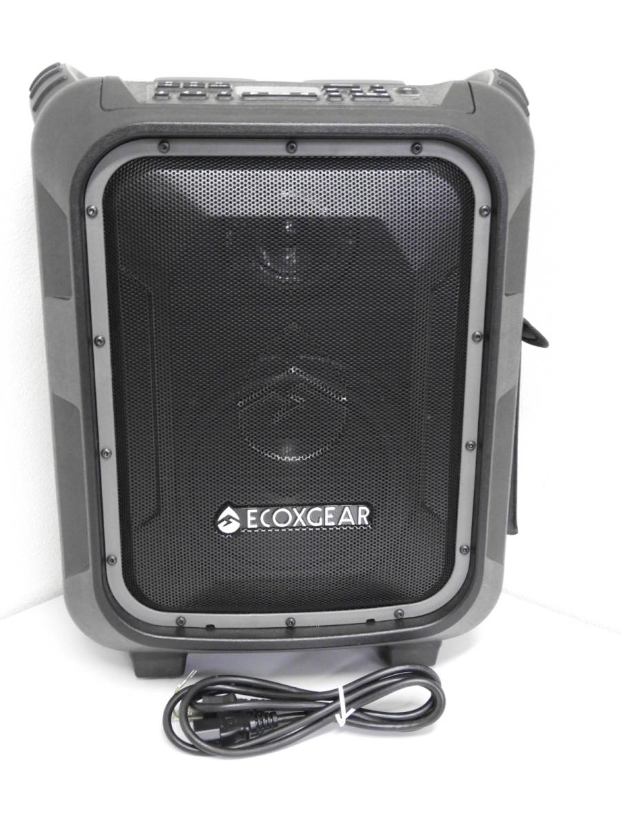 港区からCOXGEAR エコエックスギア EcoBoulder+ ポータブル大迫力 Bluetooth 防水・防塵スピーカー GDI-EXBLD810 IP67を高価買取させて頂きました！