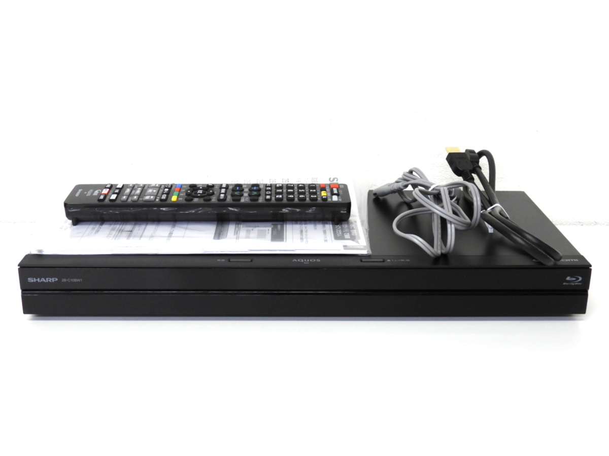 葛飾区からSHARP シャープ AQUOS アクオス ブルーレイディスクレコーダー 2B-C10BW1 1TB 4Kレコーダーを高価買取させて頂きました！