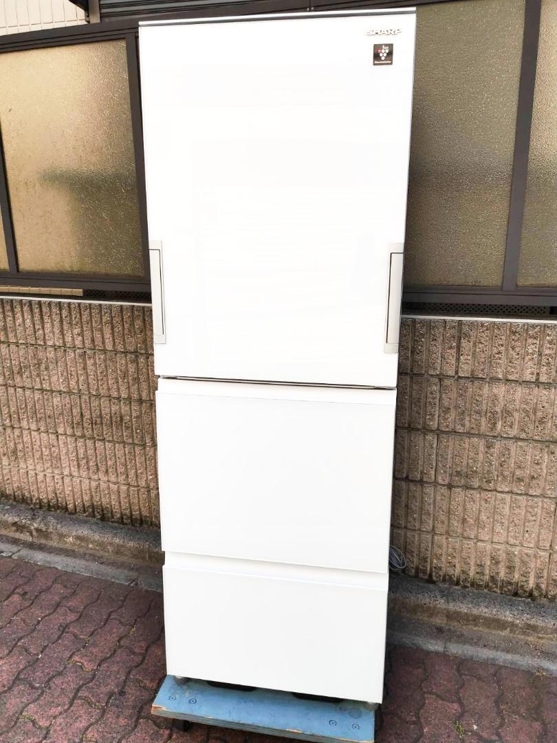 江戸川区からSHARP 3ドア 冷蔵庫 356L SJ-GW36Dを高価買取させて頂きました！