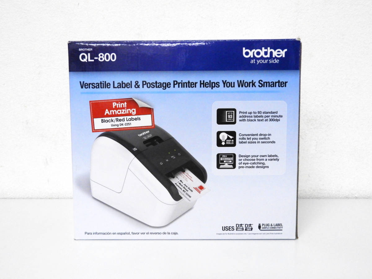 墨田区からbrother ブラザー ラベルプリンター QL-800を高価買取させて頂きました！