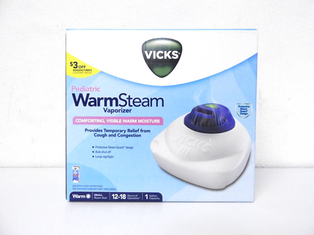 世田谷区から加湿器買取VICKS ヴィックス Warm Steam Vaporizer スチーム式加湿器 V150SGLを高価買取させて頂きました！