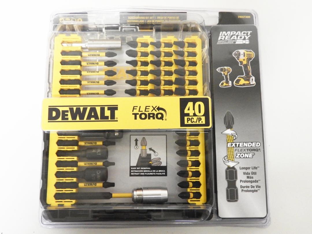 江戸川区からDeWalt DWA2T40IR ビットセットを高価買取させて頂きました！