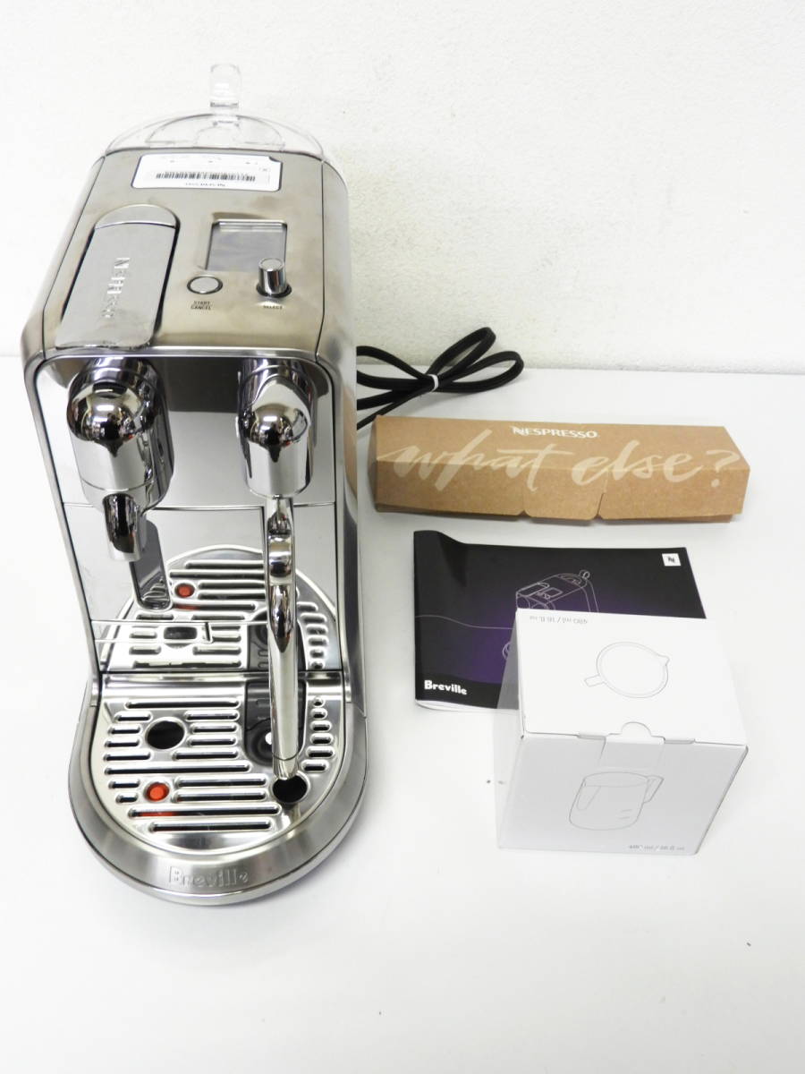 江東区からコーヒーメーカー買取Nespresso Creatista Plus BNE800BSSUSC カプセル エスプレッソメーカーを高価買取させて頂きました！