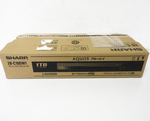 品川区から家電買取シャープ AQUOS ブルーレイ レコーダー 2B-C10DW1を高価買取させて頂きました！