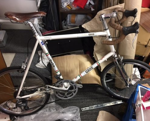 品川区から、ロードバイク ミニベロ 20インチ GIOS/ジオス ANTICO/アンティーコ ホワイト シマノ Claris を買取させて頂きました！