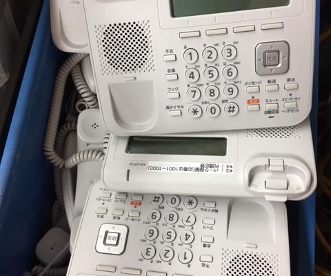 江東区から、Panasonic パナソニック SIP電話機 KX-UT123Nを買取させて頂きました！