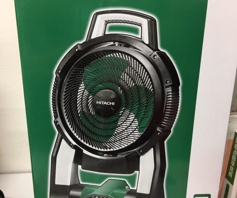 港区からHITACHI 日立工機 コードレスファン UF18DSAL 14.4V/18Vを高価買取致しました！
