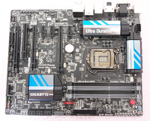 杉並区からGIGABYTE GA-Z87X-UD3H　LGA1150 ATXマザーボードを高価買取させて頂きました！