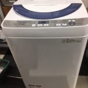 北区からシャープ 全自動洗濯機ES-GE55Rを高価買取させて頂きました！