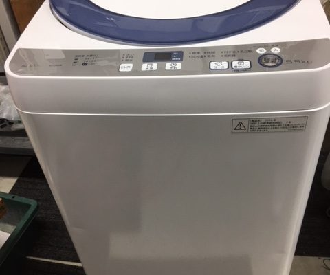 北区からシャープ 全自動洗濯機ES-GE55Rを高価買取させて頂きました！