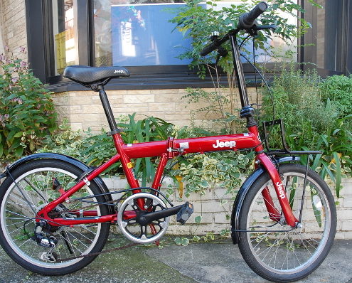 買取目黒区からジープ / JEEP / 折りたたみ式 自転車 20インチを高価買取させて頂きました！
