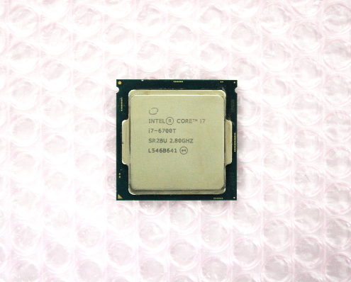 港区からINTEL インテル CPU Core i7-6700T LGA1151 2.80GHzを高価買取させて頂きました！