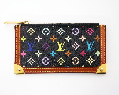 新宿区からLOUIS VUITTON ルイヴィトン モノグラム マルチカラー ノワール ポシェット・クレ コインケースを高価買取させて頂きました！