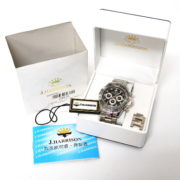 杉並区からジョンハリソン 腕時計 自動巻き 8P天然ダイヤ クロノグラフ シルバー JH-014DS メンズ ウォッチを高価買取させて頂きました！
