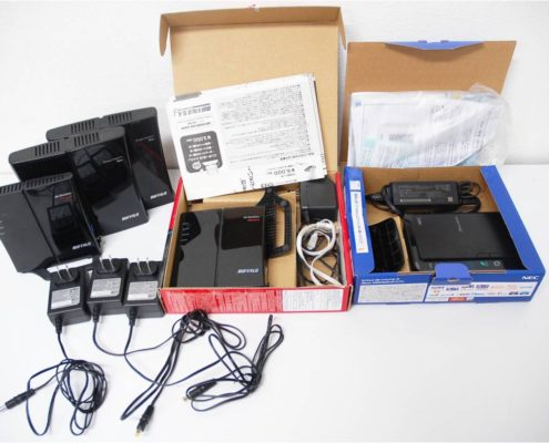 葛飾区からBUFFALO、NECのルーター 5台を高価買取させて頂きました！
