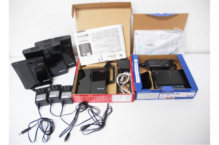 葛飾区からBUFFALO、NECのルーター 5台を高価買取させて頂きました！