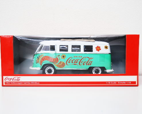 江東区からMotor City Classics Coca-Cola コカコーラ 1962 Volkswagen Samba Minibus を高価買取させて頂きました！