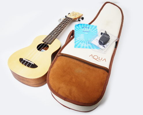 目黒区からaNueNue アヌエヌエ AQUA CC-1 Soprano アクアシリーズ ソプラノ ウクレレ 専用ケースを高価買取させて頂きました！