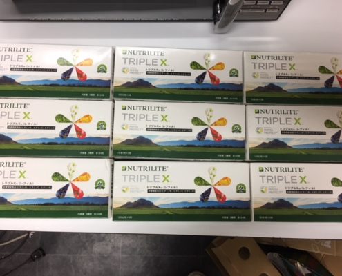 北区からアムウェイ Amway トリプルXを高価買取させて頂きました！