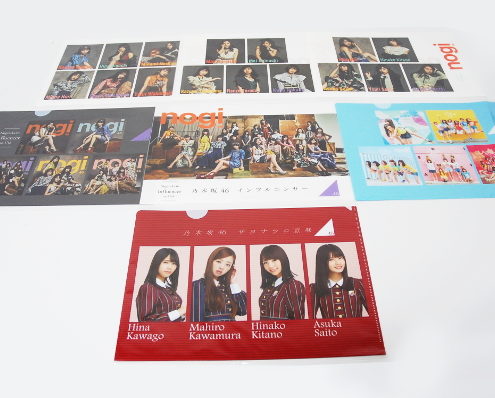 目黒区から乃木坂46 クリアファイル 7枚セット 白石麻衣 齋藤飛鳥 西野七瀬 インフルエンサー サヨナラの意味を高価買取させて頂きました！