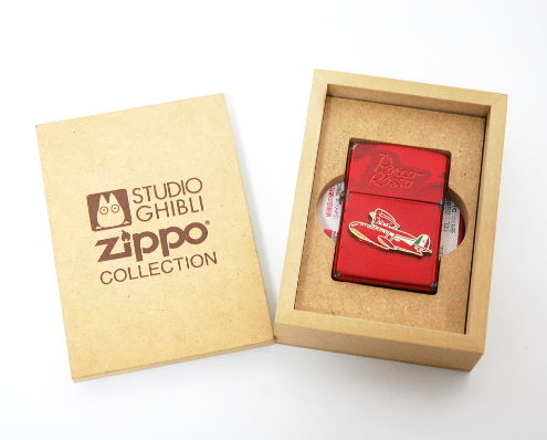 葛飾区からスタジオジブリ zippo コレクション 紅の豚 ポルコ ロッソ NZ-24 赤を高価買取させて頂きました！