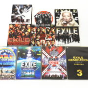 豊島区からEXILE エグザイル LIVE TOUR 2010 2011 2013等 4点 アルバム シングル 6点 DVD CDを高価買取させて頂きました！