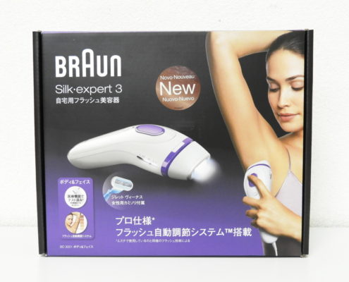 千代田区からBRAUN ブラウン Silk・expert シルク・エキスパート 3 自宅用フラッシュ美容器 BD-3001を高価買取させて頂きました！