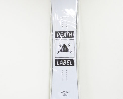 北区からDEATH LABEL デスレーベル BLACK FLAG DW ブラックフラッグ 151 18-19 スノーボード スノボー 板を高価買取させて頂きました！