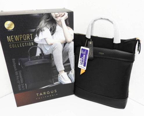 台東区からターガス Targus Newport Convertible 2-in-1 Backpack TSB948AP 2WAY トートバッグ ビジネスバッグ 女性用を高価買取させて頂きました！