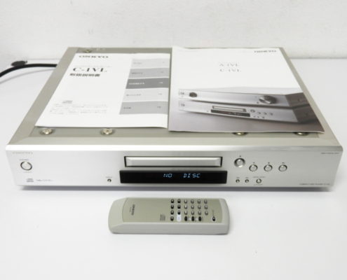葛飾区からONKYO オンキョー CDプレーヤー C-1VL(S) COMPACT DISC PLAYERを高価買取させて頂きました！