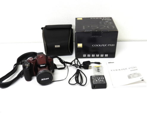 品川区からNikon ニコン COOLPIX クールピクス コンパクトデジタルカメラ P520を高価買取させて頂きました！